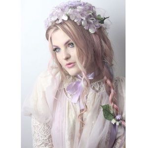 Vintage 1960’s 🌸 lavender peignoir robe